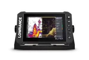 Ploter z echosondą Lowrance ELITE FS7 z przetwornikiem xSonic DHI 455/800