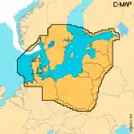 Mapa EN-T-200-D-MS - DISCOVER X Skagerak, Kattegatt and Baltic Sea