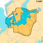 Mapa C-Mapa EN-T-200-R-MS - REVEAL X Skagerak, Kattegatt i Morze Bałtyckie