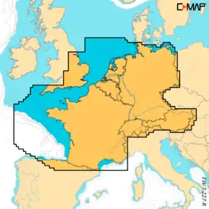 Mapa C-map M-EW-T-227-R-MS REVEAL X North-West Europe