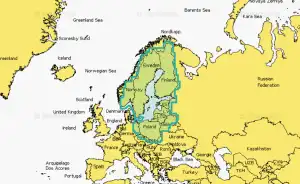 Mapa NAVIONICS morze Bałtykie NAEU644L