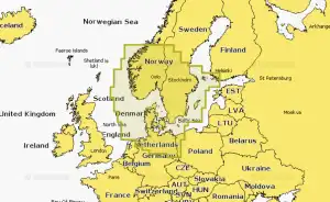 Mapa NAVIONICS Scandynawia i Niemcy NAEU645L